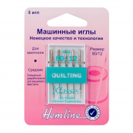 6875_Иглы для бытовых швейных машин квилтинг № 80 (медиум)