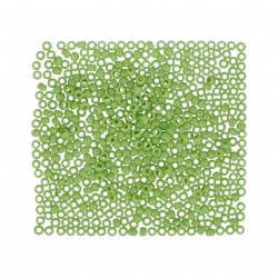 Бисер Япония "TOHO" 10/0  круглый 1  2.4 мм 5 х 5 г №0044 салатовый