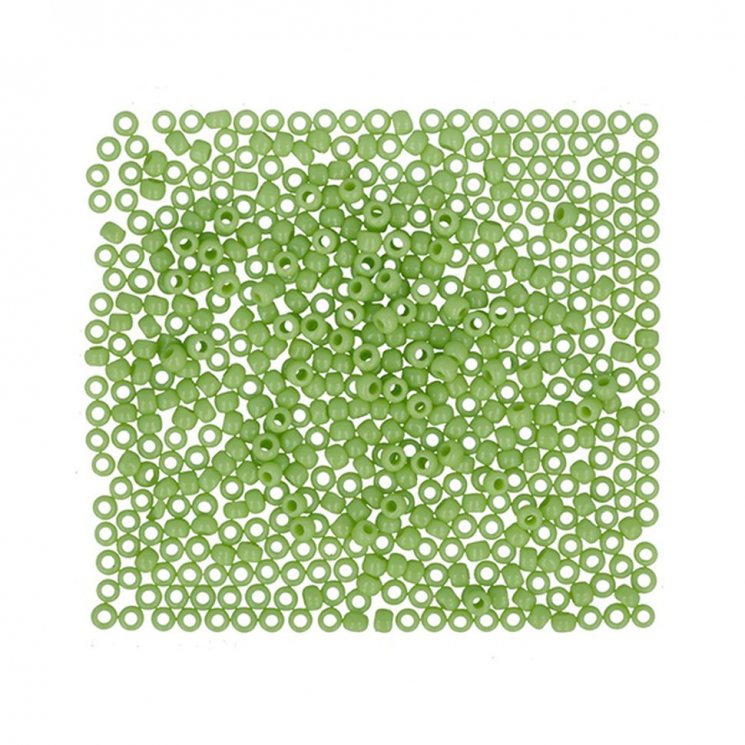 Бисер Япония "TOHO" 10/0  круглый 1  2.4 мм 5 х 5 г №0044 салатовый