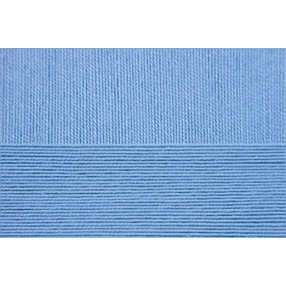 Пряжа для вязания ПЕХ Цветное кружево (100% мерсеризованный хлопок) 4х50г/475м цв.015 т.голубой