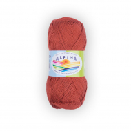 Пряжа ALPINA VIVEN (100% бамбук) 10х50г/405м цв.18 т.рыжий