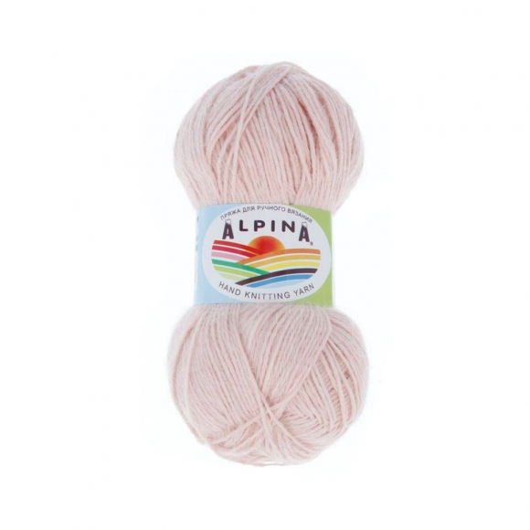 Пряжа ALPINA ROLAND (100% альпака) 4х50г/200м цв.39 св.розовый Пряжа ALPINA ROLAND (100% альпака) 4х50г/200м цв.39 св.розовый