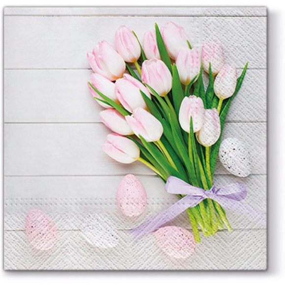 Салфетки трехслойные для декупажа, коллекция "Lunch"  PAW Decor Collection "Нежная Пасха"