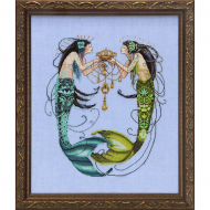 96434_Схема для вышивания MIRABILIA "Пара русалок"