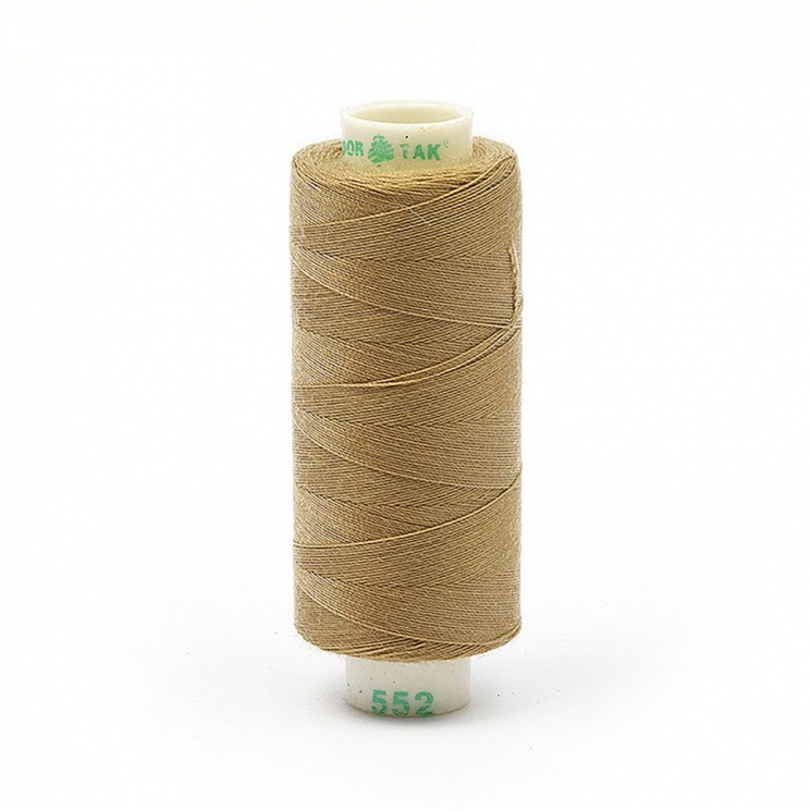 Нитки Dor Tak бытовые 40/2 полиэстер 366м цв.552 бежевый