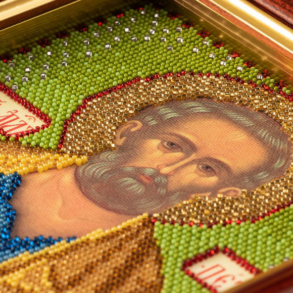 Набор для вышивания бисером КРОШЕ арт. В-332 Св.Петр 12x14,5 см Набор для вышивания бисером КРОШЕ арт. В-332 Св.Петр 12x14,5 см