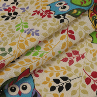 Ткань Лен, арт.TBY.DJ.54, 140г/м?, 30% лен 70% хлопок, шир.150см, рул.20м