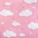 Ткань ранфорс Облака, арт.WH 2813-v05, 130г/м?,100% хлопок, шир.240см, цв.розовый, уп.10м