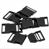 Пряжка-фастекс металл 38мм TBY-7783 62x42мм цв. мат.черный уп.6шт