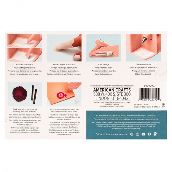 192314_Пистолет клеевой "Maker's Glue Gun" с набором инструментов и стержней