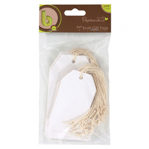 66744_Набор бирок из крафт-бумаги