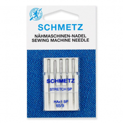 Иглы для бытовых швейных машин Schmetz Супер стрейч 130/705 HA x 1 SP №65 уп.5 игл