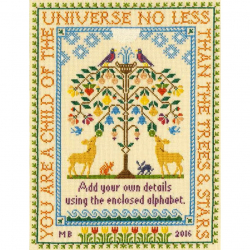 Набор для вышивания Bothy Threads арт.XS6 Tree of Life (Древо жизни) 24х31 см