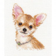 Набор для вышивания АЛИСА арт.1-30 Чихуахуа 10х13 см