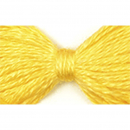 Нитки мулине цв.0304 желтый 12х10м С-Пб