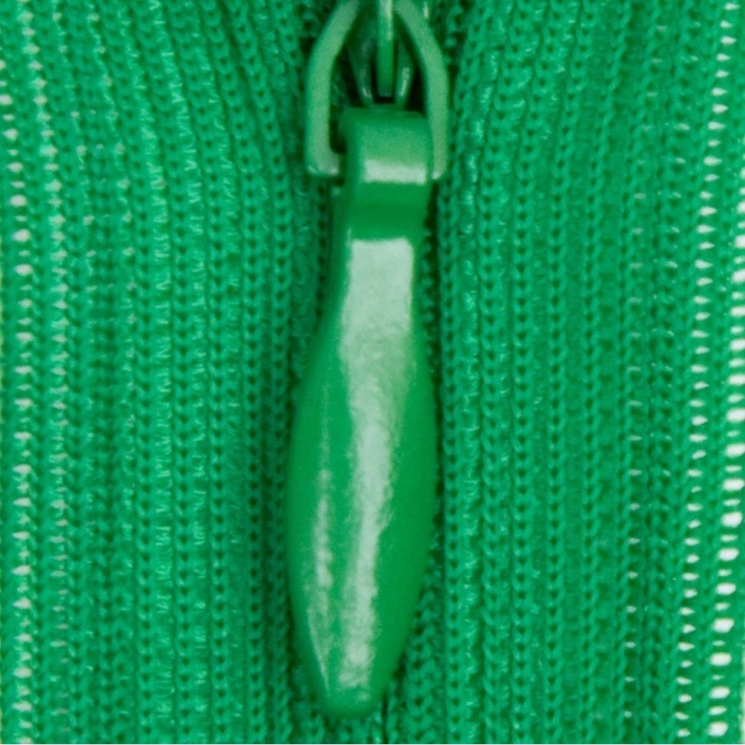 Молния потайная нераз 50см S-876 зеленый SBS уп.100шт