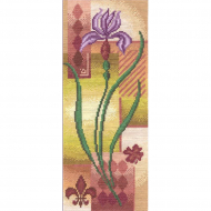 Набор для вышивания PANNA арт. PAN.C-0181 Панно с ирисом 13х32 см