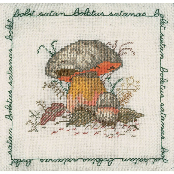 163879_Набор для вышивания:"BOLET SATAN" (Сатанинский гриб) 163879_Набор для вышивания:"BOLET SATAN" (Сатанинский гриб)