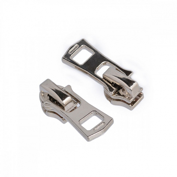 Замок MaxZipper автомат водонепрониц/скрытая СП#3 Т3 цв.никель уп.100шт