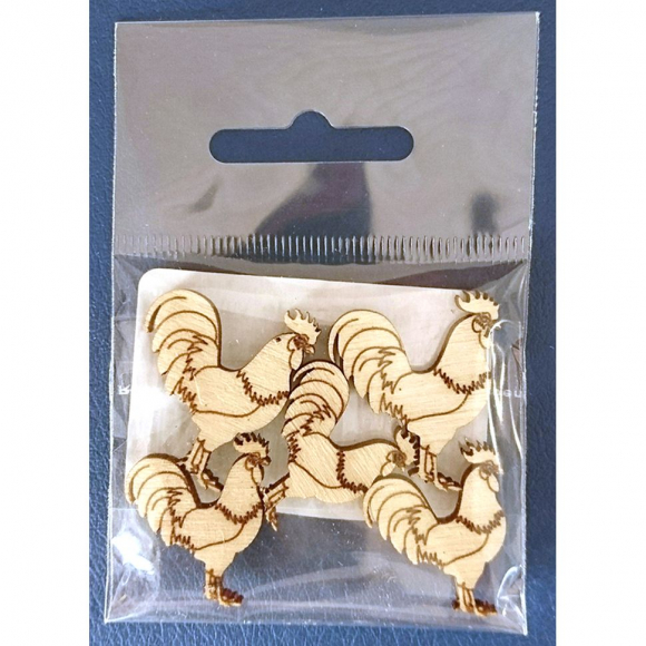 107322_Набор деревянных заготовок "Петушки" 107322_Набор деревянных заготовок "Петушки"