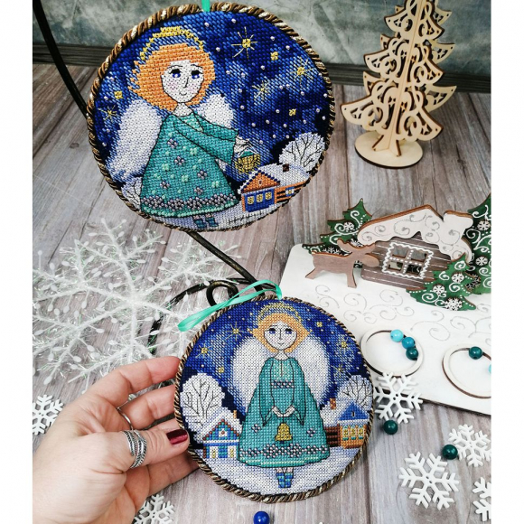 Набор для создания пинкипов "Ангелы Рождества" Набор для создания пинкипов "Ангелы Рождества"