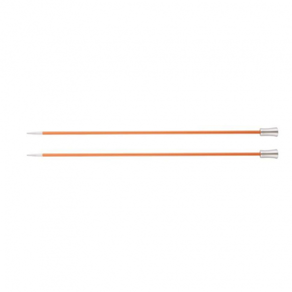 47294 Knit Pro Спицы прямые для вязания Zing 2,75мм/35см, алюминий, сердолик, 2шт 47294 Knit Pro Спицы прямые для вязания Zing 2,75мм/35см, алюминий, сердолик, 2шт