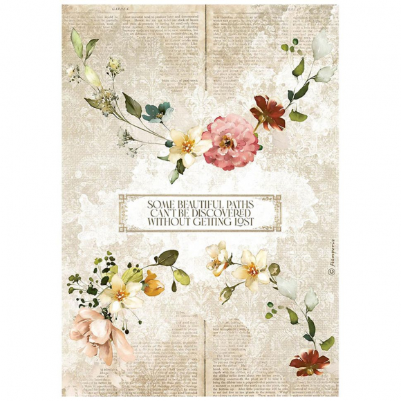 181998_Бумага рисовая "Garden of Promises garlands"