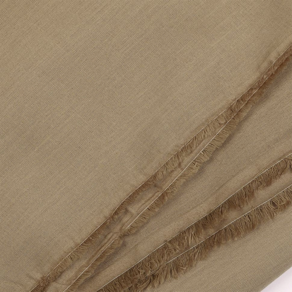 Ткань Батист 72 г/м? 100% хлопок шир.150 см арт.TBY.Bt.48 цв.т.бежевый уп.5м