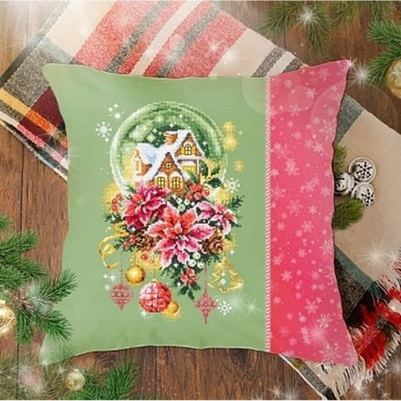 Набор для вышивания ЧУДЕСНАЯ ИГЛА PREMIUM арт.340-672 Волшебное Рождество 18х28 см Набор для вышивания ЧУДЕСНАЯ ИГЛА PREMIUM арт.340-672 Волшебное Рождество 18х28 см