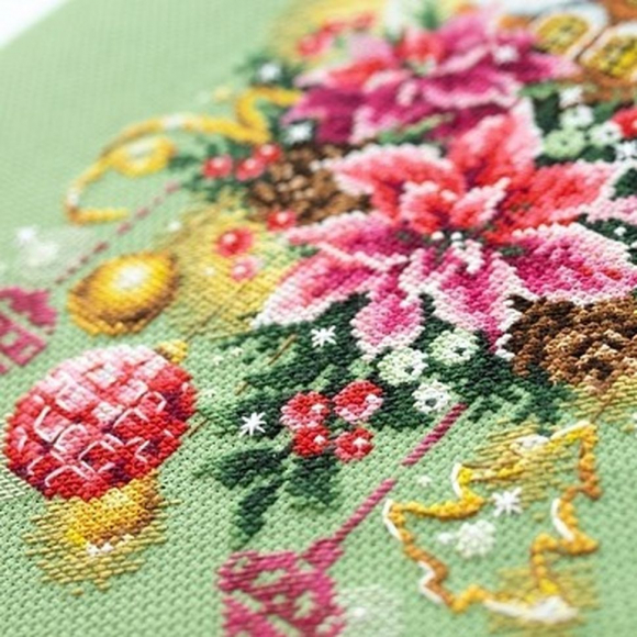 Набор для вышивания ЧУДЕСНАЯ ИГЛА PREMIUM арт.340-672 Волшебное Рождество 18х28 см Набор для вышивания ЧУДЕСНАЯ ИГЛА PREMIUM арт.340-672 Волшебное Рождество 18х28 см