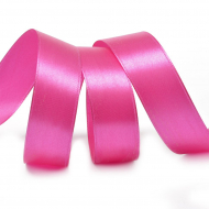 Лента атласная 25мм цв.3083 фуксия IDEAL уп.27,4 м