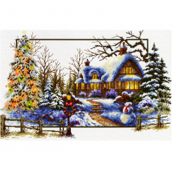 Набор для вышивания Classic Design арт.8307 Зимнее волшебство 44х28 см