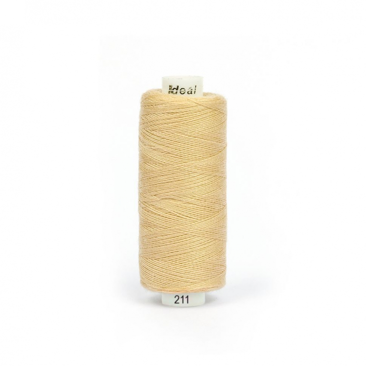 Нитки IDEAL бытовые 40/2 полиэстер 366м цв.211 бежевый