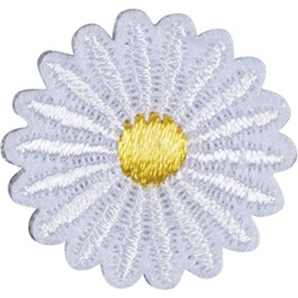 Термоаппликация "Цветок белый"