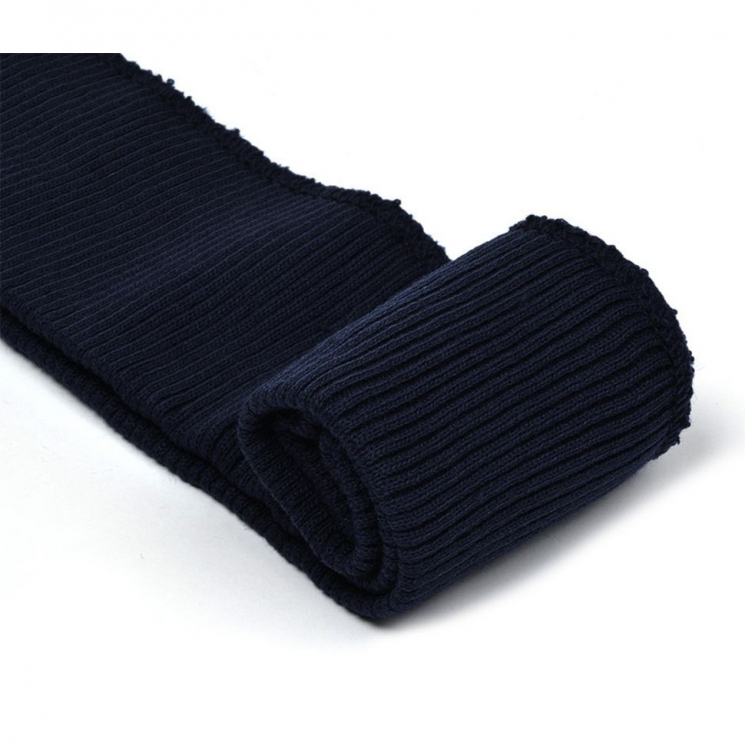 Подвяз 8х70 см 100% ПАН арт.ПРЦ-32/2 рапорт 2х2 плетение ластик цв. 571/0 м.синий 5шт