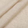 Ткань льняная TBYLi-1002-47 190г/м? 40% лен 60%виск. шир 140см цв.47 натуральный рул 10м