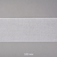 Люверсная лента 100мм Caron клеевая арт.1001 цв. прозрачный рул. 50м