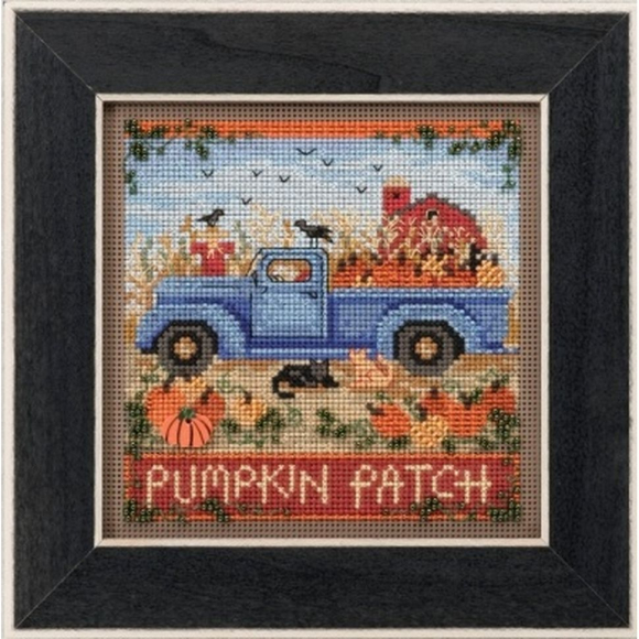 Набор для вышивания MILL HILL Поздний урожай 12,7х12,7 см