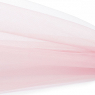 Еврофатин мягкий матовый Hayal Tulle арт.HT.S шир.300см, 100% полиэстер цв.10 уп.5м - нежно розовый