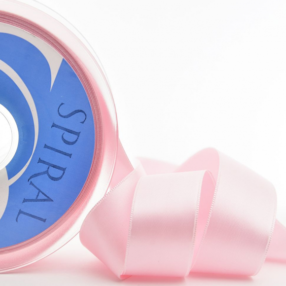 Лента атласная двусторонняя SAFISA, 25 мм, 25 м, цвет 52, дымчатая роза Лента атласная двусторонняя SAFISA, 25 мм, 25 м, цвет 52, дымчатая роза