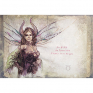 Набор для вышивания NIMUE арт.131-G006 K Signes des Fees - Dame de Mai (Леди Мая. Телец) 51х33 см