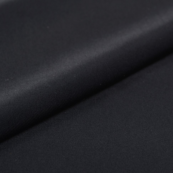 Ткань трикот. Бифлекс матовый арт.TBY-200008 215г/м? 80% нейлон 20% спандекс шир.152см цв.1 черный рул.40-70 м