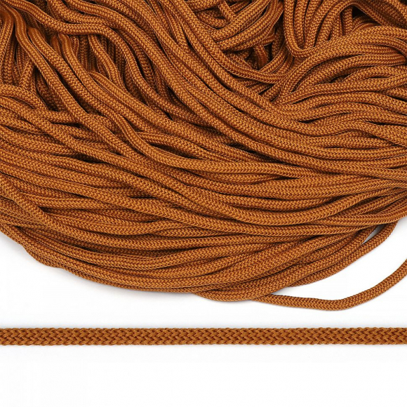 Шнур круглый полиэфир 04мм арт. 1с-36 цв.044 горчица уп.200м Шнур круглый полиэфир 04мм арт. 1с-36 цв.044 горчица уп.200м