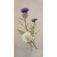 Набор для вышивания МАРЬЯ ИСКУСНИЦА арт.04.001.03 Соцветие чертополоха 15х30 см