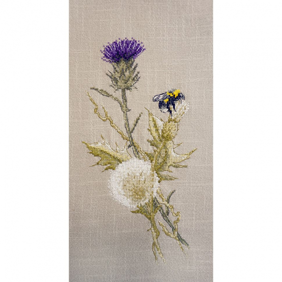 Набор для вышивания МАРЬЯ ИСКУСНИЦА арт.04.001.03 Соцветие чертополоха 15х30 см Набор для вышивания МАРЬЯ ИСКУСНИЦА арт.04.001.03 Соцветие чертополоха 15х30 см