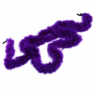 Боа - пух арт.FBY-18-17 цв.фиолетовый уп.2м