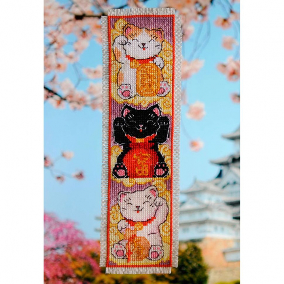 Набор для вышивания МАРЬЯ ИСКУСНИЦА арт.21.003.01 Тройная удача 6х21 см Набор для вышивания МАРЬЯ ИСКУСНИЦА арт.21.003.01 Тройная удача 6х21 см