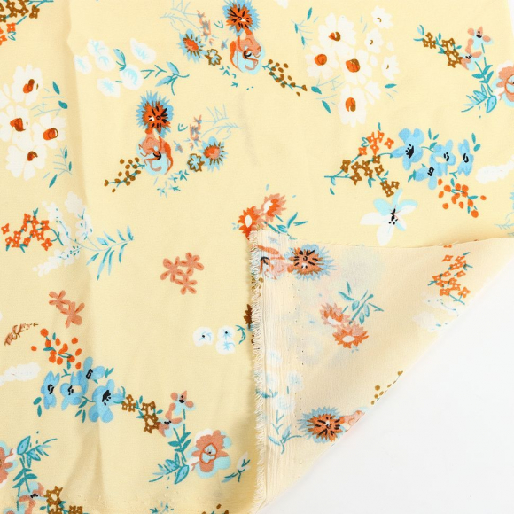 Ткань Софт 105 г кв.м 97% полиэстер, 3% спандекс шир.150 см арт.TBY.M213.2 цв.2 св.желтый уп.25м Ткань Софт 105 г кв.м 97% полиэстер, 3% спандекс шир.150 см арт.TBY.M213.2 цв.2 св.желтый уп.25м