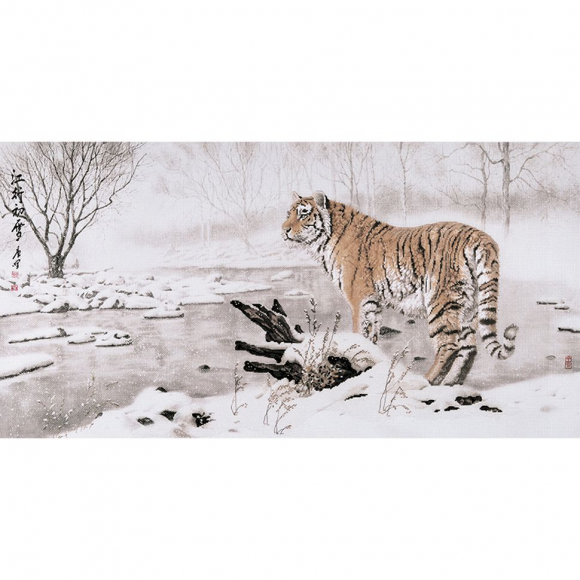 163830_Набор для вышивания "Первый снег"