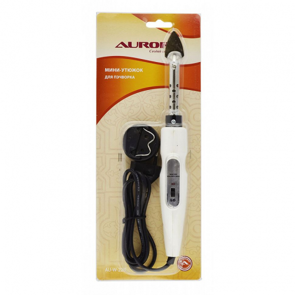 Мини-утюжок Aurora AU-W-220 для пэчворка, белый цвет